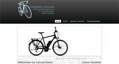Desktop Screenshot of fahrrad-mueller.info