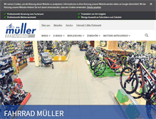 Tablet Screenshot of fahrrad-mueller.net